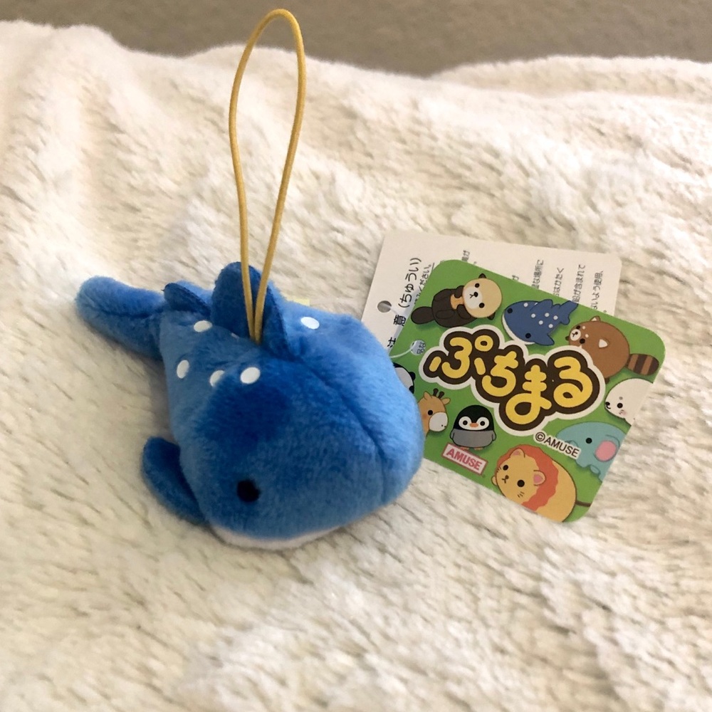 Amuse Shark Plush Keychain